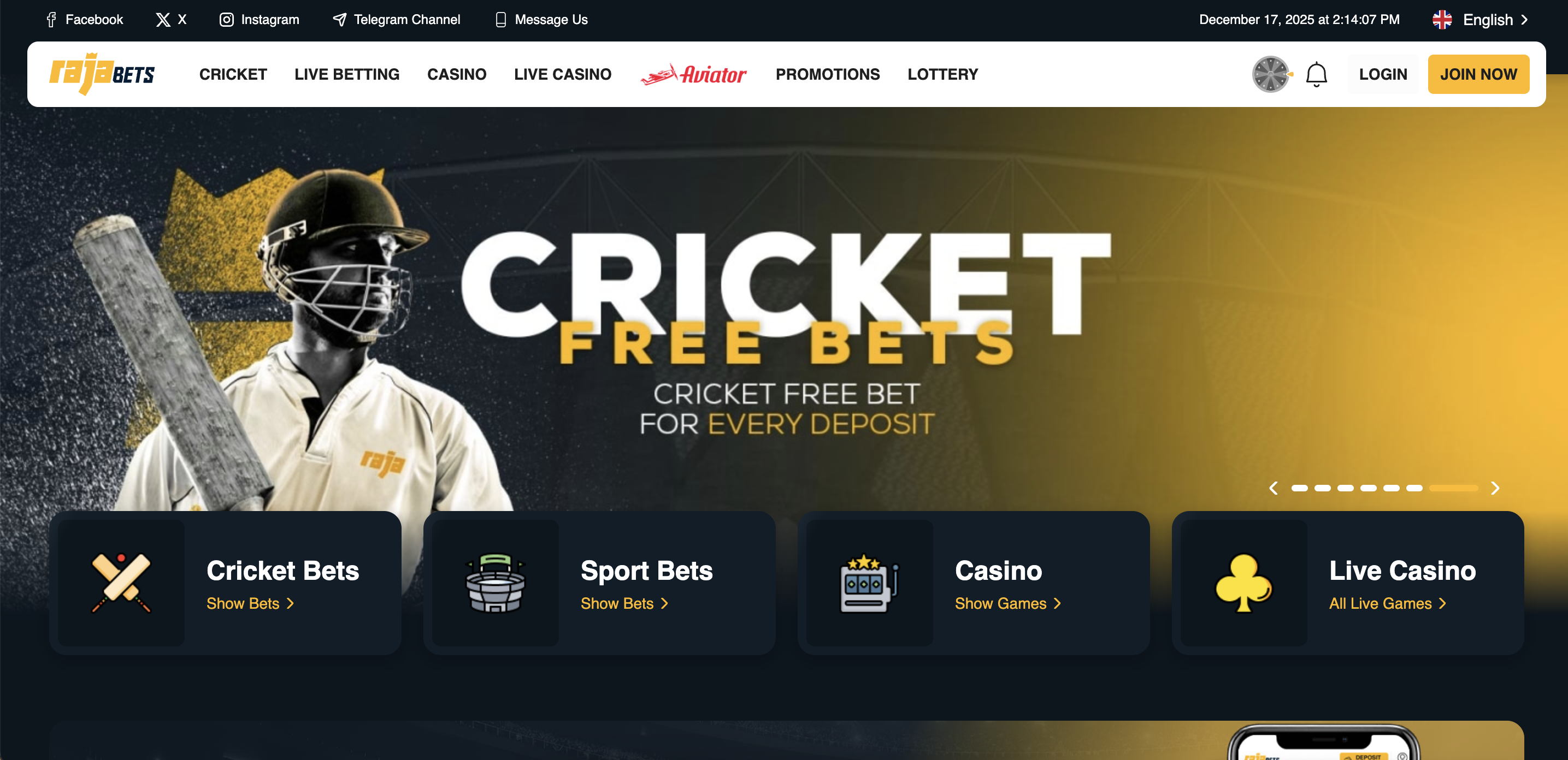 Rajabets Casino