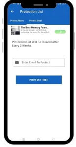 Bombitup apk stop or protect unwanted emails and whatsapp