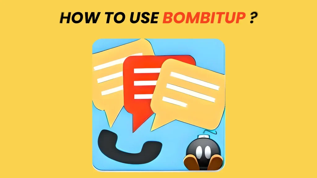 How to use bombitup apk